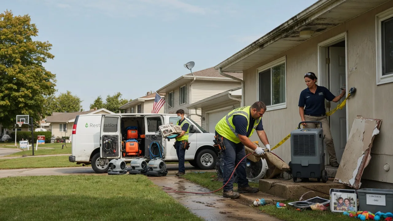 Water Damage Restoration in Denhoff, ND near me